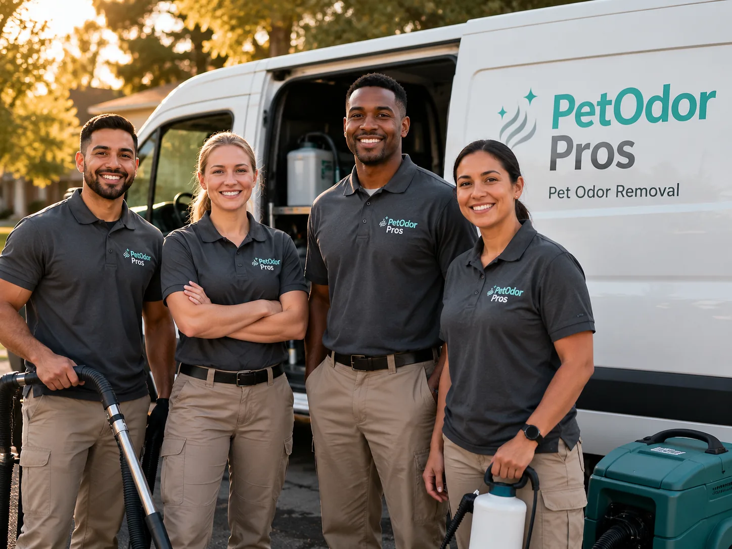 Pet Odor Removal team serving Blachly, OR